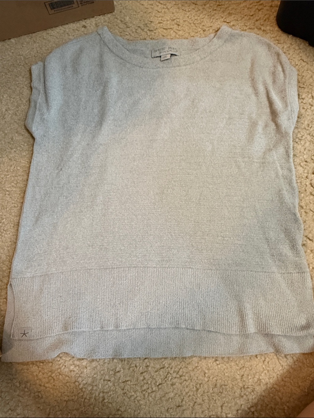 Barefoot Dreams Short Sleeve Sweater